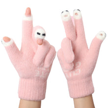 Charger l&#39;image dans la galerie, Gants tricotés en laine mignons