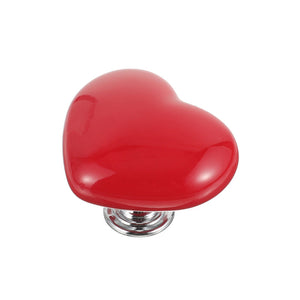 Bouton de coeur pour les toilettes