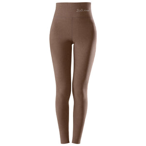 Pantalon cache-ventre en soie