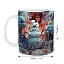 Charger l&#39;image dans la galerie, Tasse gonflée de chocolat chaud de Noël en 3D