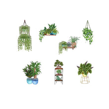 Charger l&#39;image dans la galerie, 🌵Autocollants muraux 3D Greenery