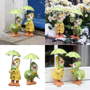 Ornement de jardin canard