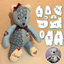 Charger l&#39;image dans la galerie, Jeu de règles de gabarit de forme d&#39;ours de la mémoire