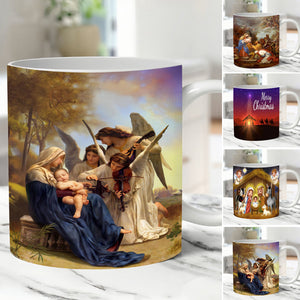 Tasse à imprimé chrétien