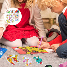 Charger l&#39;image dans la galerie, Peinture au diamant de dessin animé bricolage pour les enfants