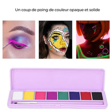 Charger l&#39;image dans la galerie, Palette de maquillage fluorescent soluble dans l&#39;eau