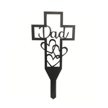 Charger l&#39;image dans la galerie, Pieu de la croix commémorative du cimetière pour les parents