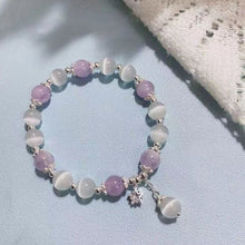 Charger l&#39;image dans la galerie, Bracelet imitation œil de chat cristal de papillon