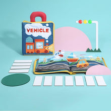 Charger l&#39;image dans la galerie, Livre en Tissu 3D pour l&#39;Éducation Précoce